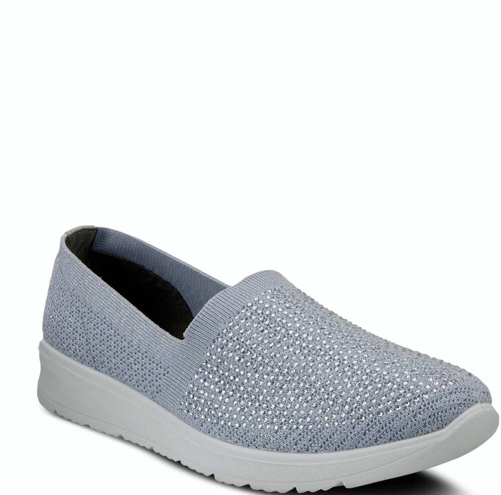 NEW FLEXUS women's century slipon shoe in grey